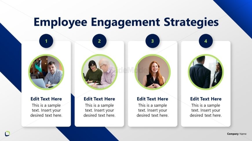 Corporate Wellness Presentation Slide Template