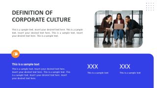 Corporate Culture Presentation Slide  