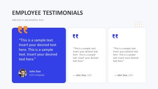 Corporate Culture Template Design for Feedback Discussion 