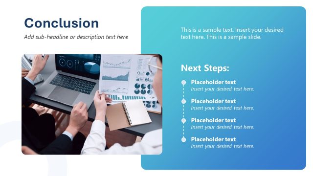 Conclusion Presentation Slide for Social Media Marketing Discussion