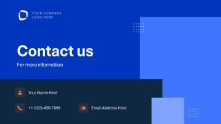 Thank You Slide - Professional Report Layout PPT Slide 