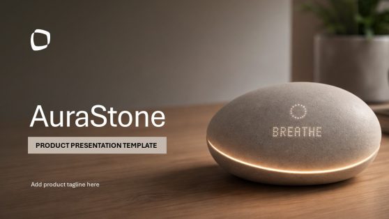 Editable Wellness Brand Product Presentation PPT Template