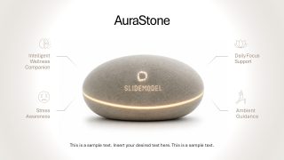 Product Demo Slide - Wellness Brand Product Template Layout 