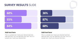 Editable Survey Presentation PPT Template