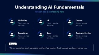 Customizable AI Training Template Infographics Slide