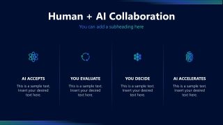 AI Training Template Infographics Layout 