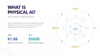 Physical AI Template for Presentation Layout 