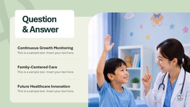 Question & Answer Pediatrics Presentation Slide