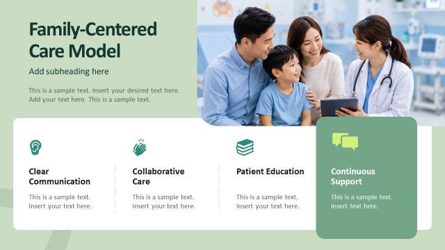 Family Centered Care Model – Pediatrics Template