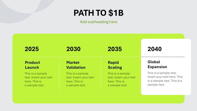 Planning Slide – Path to Financial Goals