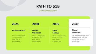 Business Goals Presentation - Modern Pitch Deck Layout 
