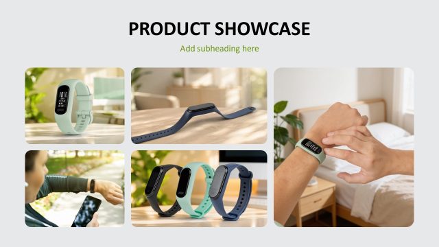 Product Presentation Grid Slide Template