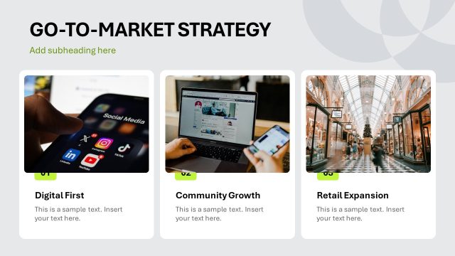 Go-To Market Strategy – Modern Pitch Deck Template
