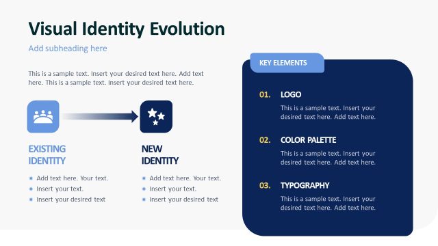 Visual Identity Evolution Presentation Template
