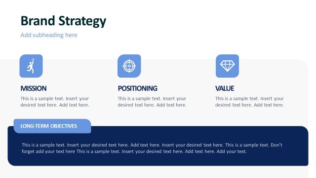 Brand Strategy Presentation Slide Template