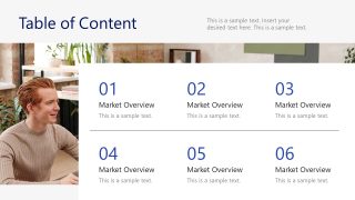 Contents Overview – Marketing Plan PowerPoint Deck