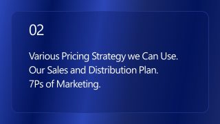 Pricing Strategy Slide – Marketing Plan PowerPoint Template