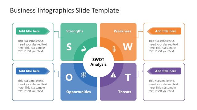Business Infographics Presentation Layout Template