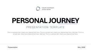 Personal Journey PowerPoint Slide Deck 