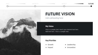 Creative Personal Journey Presentation Slide 