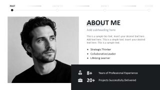 Customizable Personal Journey Presentation Template