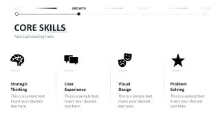 Skills Slide - Personal Journey Presentation Template