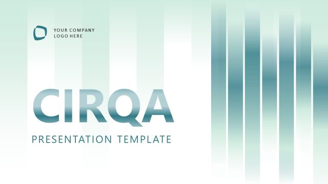 CIRQA Business Deck Cover Presentation Slide