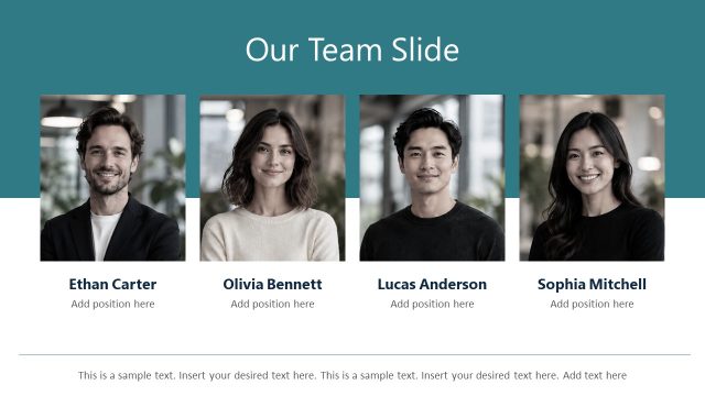 Our Team Slide – CIRQA Business Presentation Deck