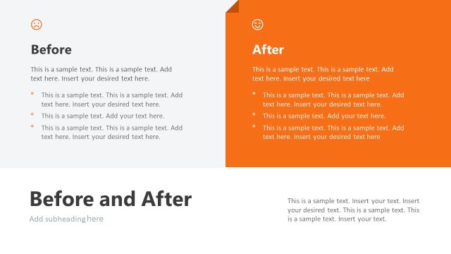 Before & After Comparison – Infotainment Presentation Layout