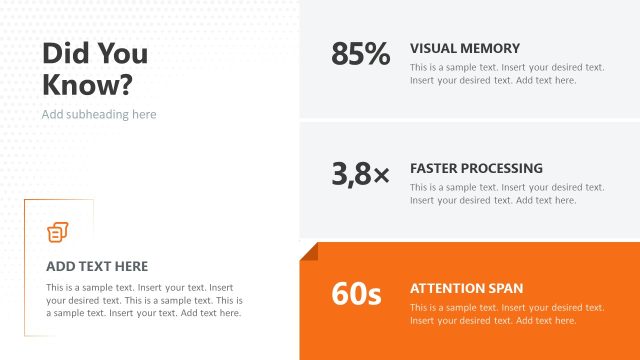 Key Data Points Presentation Template – Infotainment PPT Template