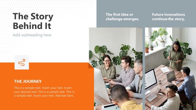 The Story Behind Infotainment Presentation Template