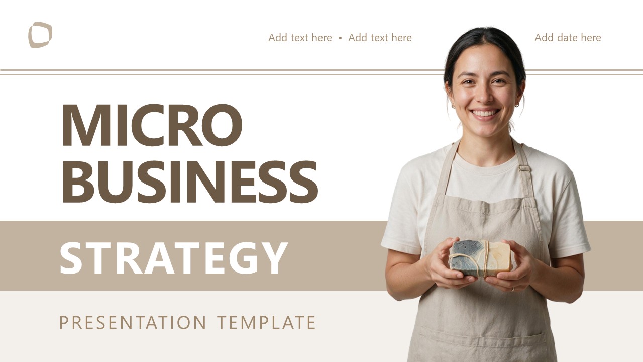 Microbusiness PPT Slide for Strategy Template 