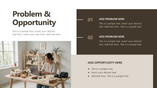 Editable Microbusiness PowerPoint Slide Template