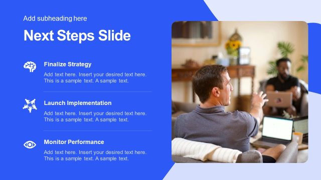 Next Steps Presentation Slide – Business Growth Template