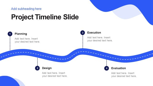 Project Timeline Slide – Business Growth PPT Template