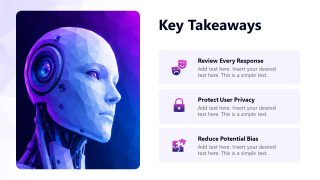 Editable Gen AI Training PPT Layout 