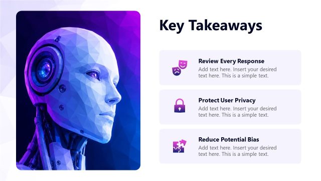 Key Takeaways Presentation Slide for Gen AI Template