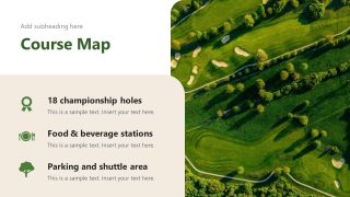 PPT Slide for Golf Map Discussion