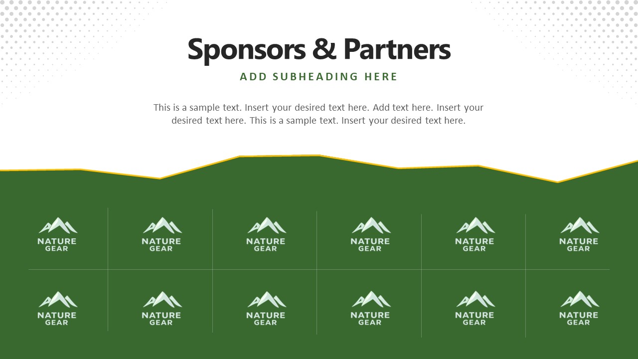 Mountain Ultra Trail Event PowerPoint Template
