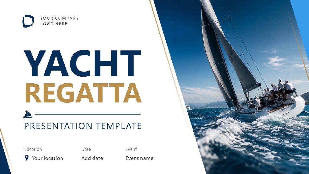Yacht Regatta PowerPoint Template