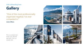 Yacht Regatta Template PPT Slide 