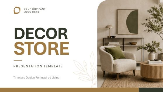 Decor Store PowerPoint Template