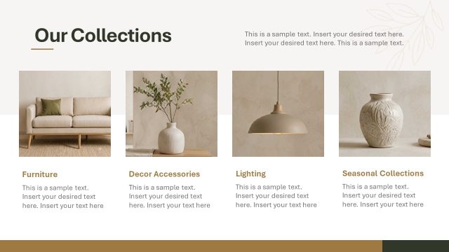 Collection Showcase PPT Slide