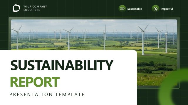 Sustainability Report PowerPoint Template
