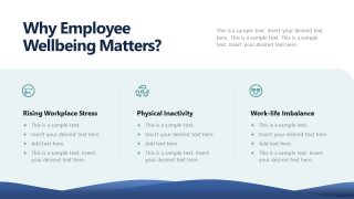 Corporate Wellness Slide PPT Template 