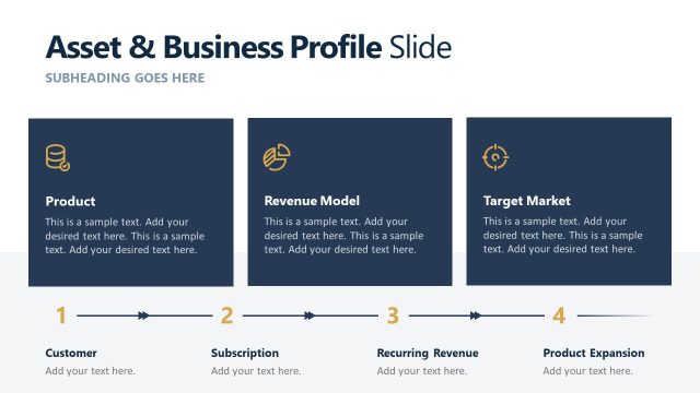 Assets & Business Profile Slide – Investment Opportunity Assessment PPT Template