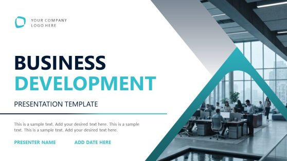 Cover Slide for Business Development Template