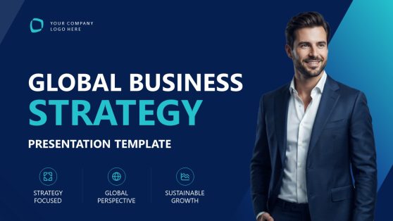 Global Business Strategy Presentation Template