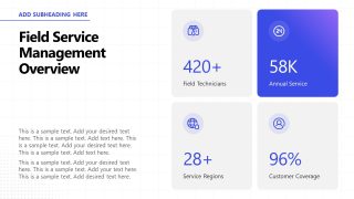 Editable Field Service Management Template Layout 