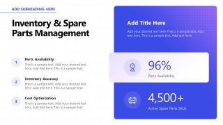 Field Service Management Template Slide for Business Presentation 